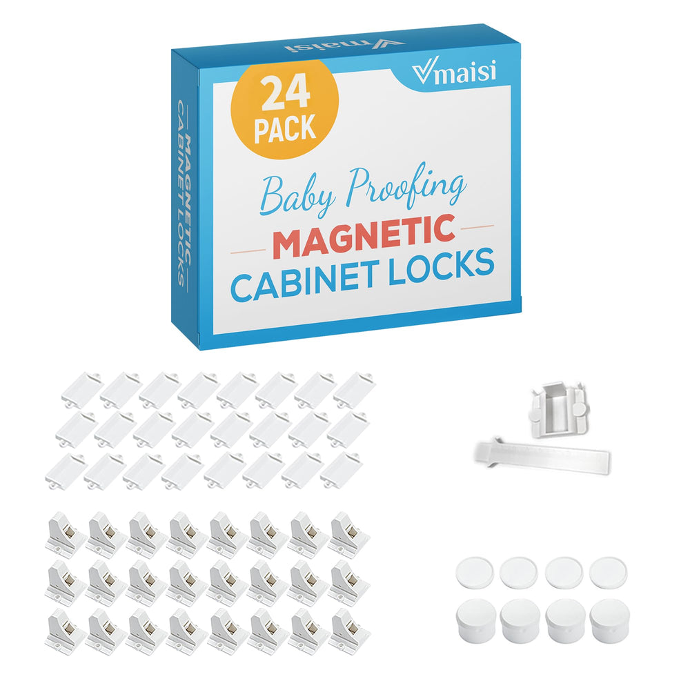 Vmaisi drawer lock engaged with child-safety accessibility in mind.