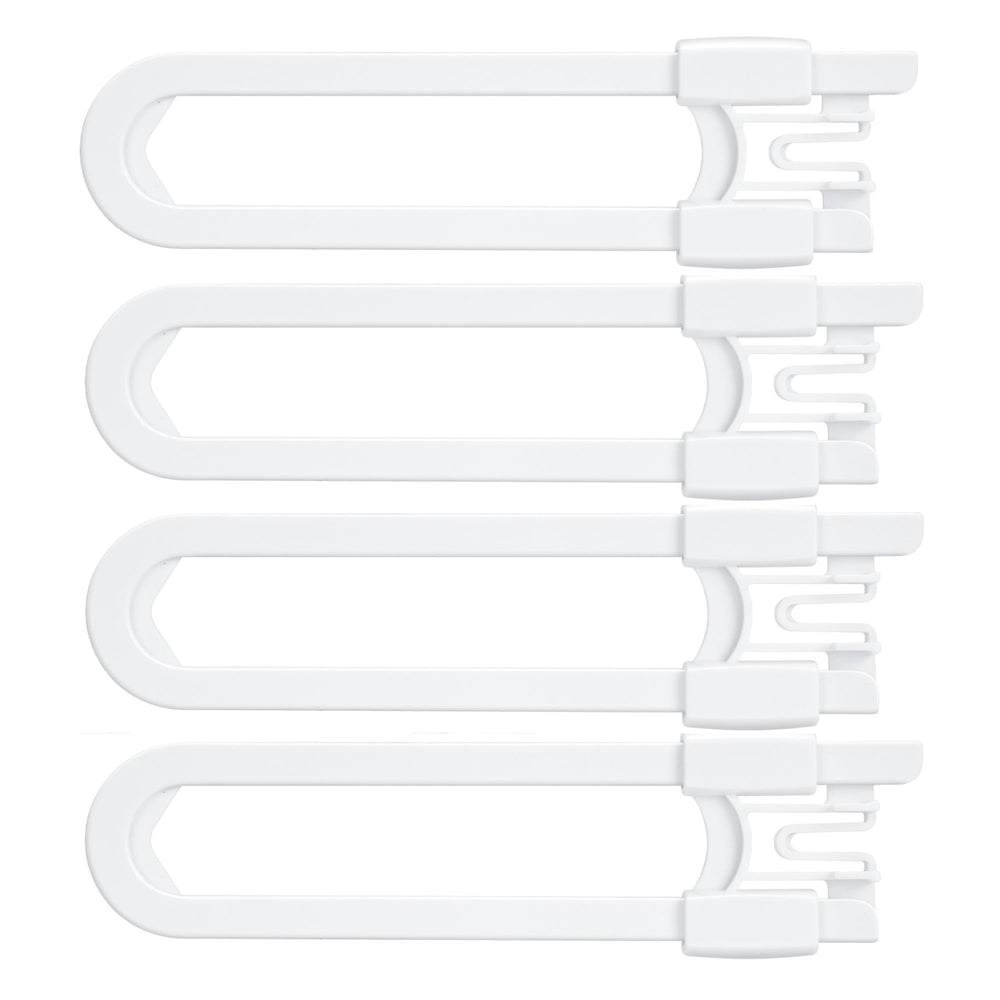 Vmaisi adjustable U shaped locks fit diverse handles for flexible childproofing
