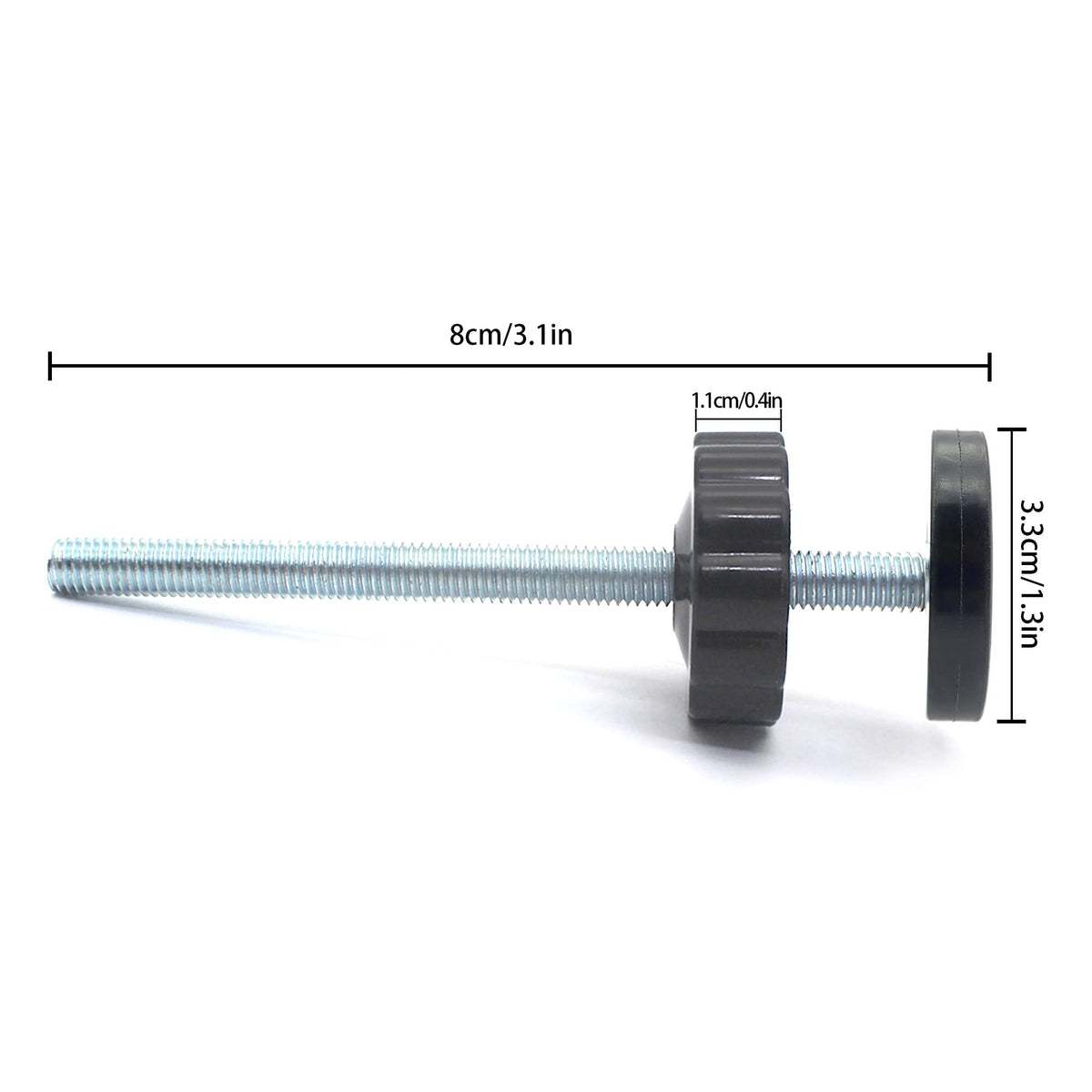 Vmaisi spindle rod 8mm for baby gates offers a reliable replacement bolt.