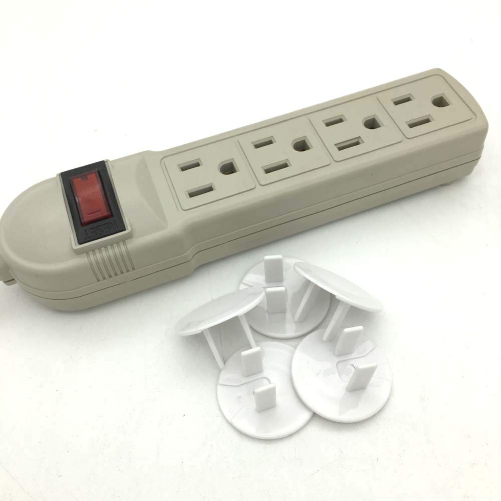 Vmaisi outlet covers fit most standard outlets for easy toddler-proofing
