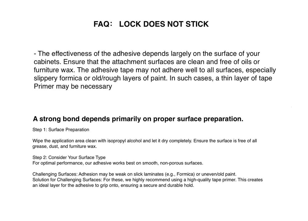 Vmaisi cupboard latch secures items in the kitchen