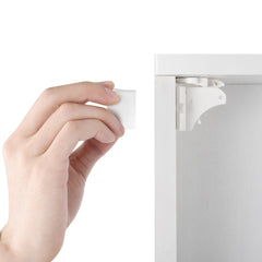 Vmaisi lock demonstrates compatibility with up to 2 inches thick cupboards