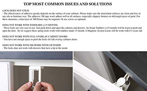 VMAISI durable materials delivering long-lasting cabinet safety