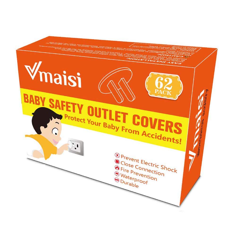 Vmaisi kids safety outlet covers for versatile space protection