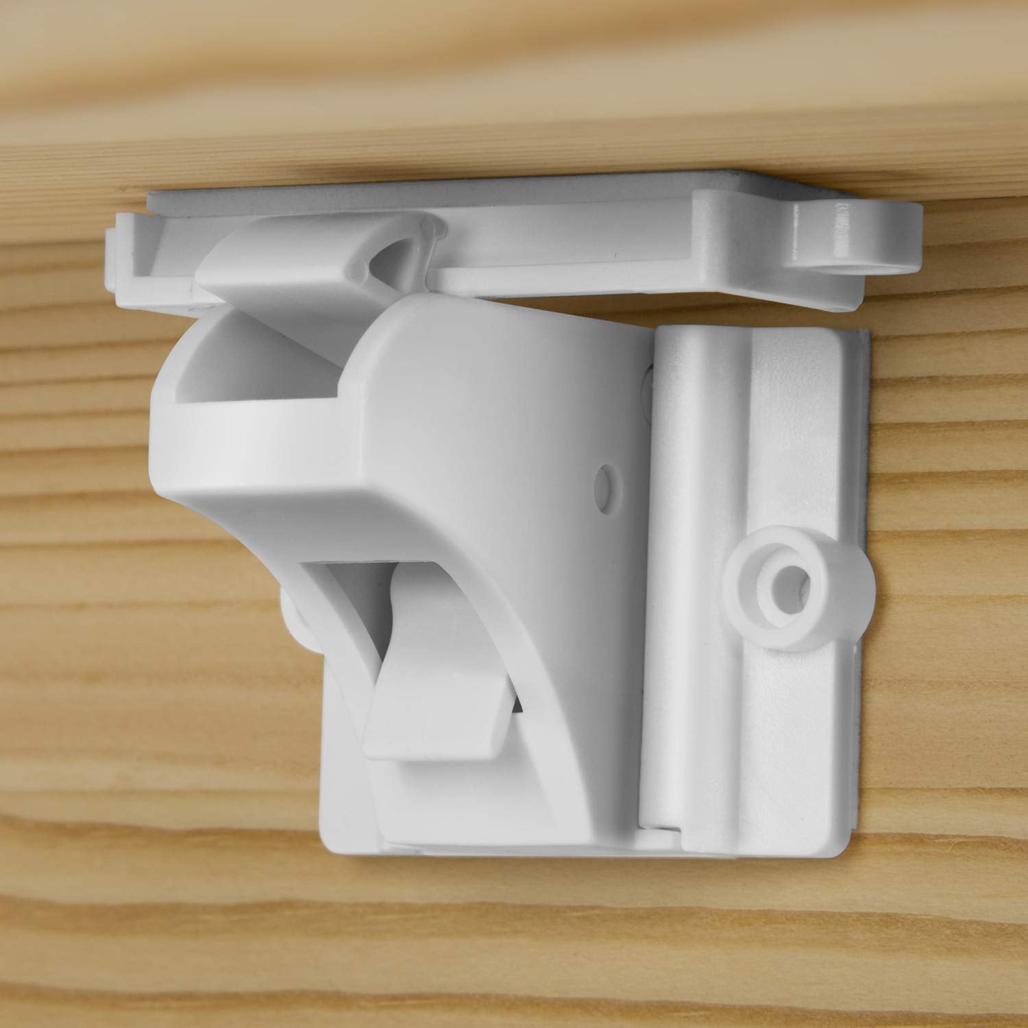 Vmaisi magnetic cabinet locks on a drawer demonstrates simple safety control.