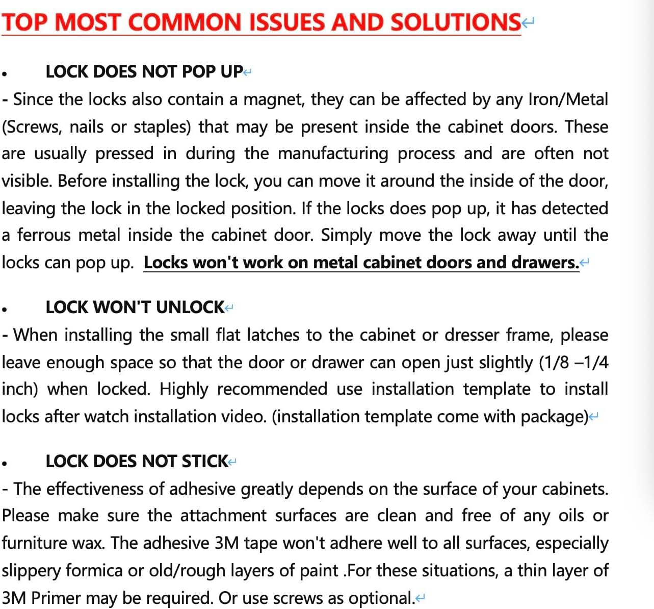 Vmaisi child safety locks suit bedrooms and living spaces.