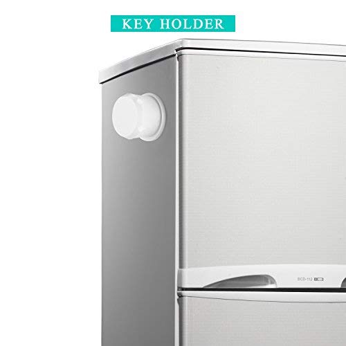 Vmaisi magnet closeup on replacement key highlights durable magnets for reliable unlocking.