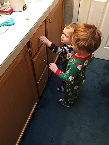 Vmaisi kitchen safety setup reduces access to harmful items.