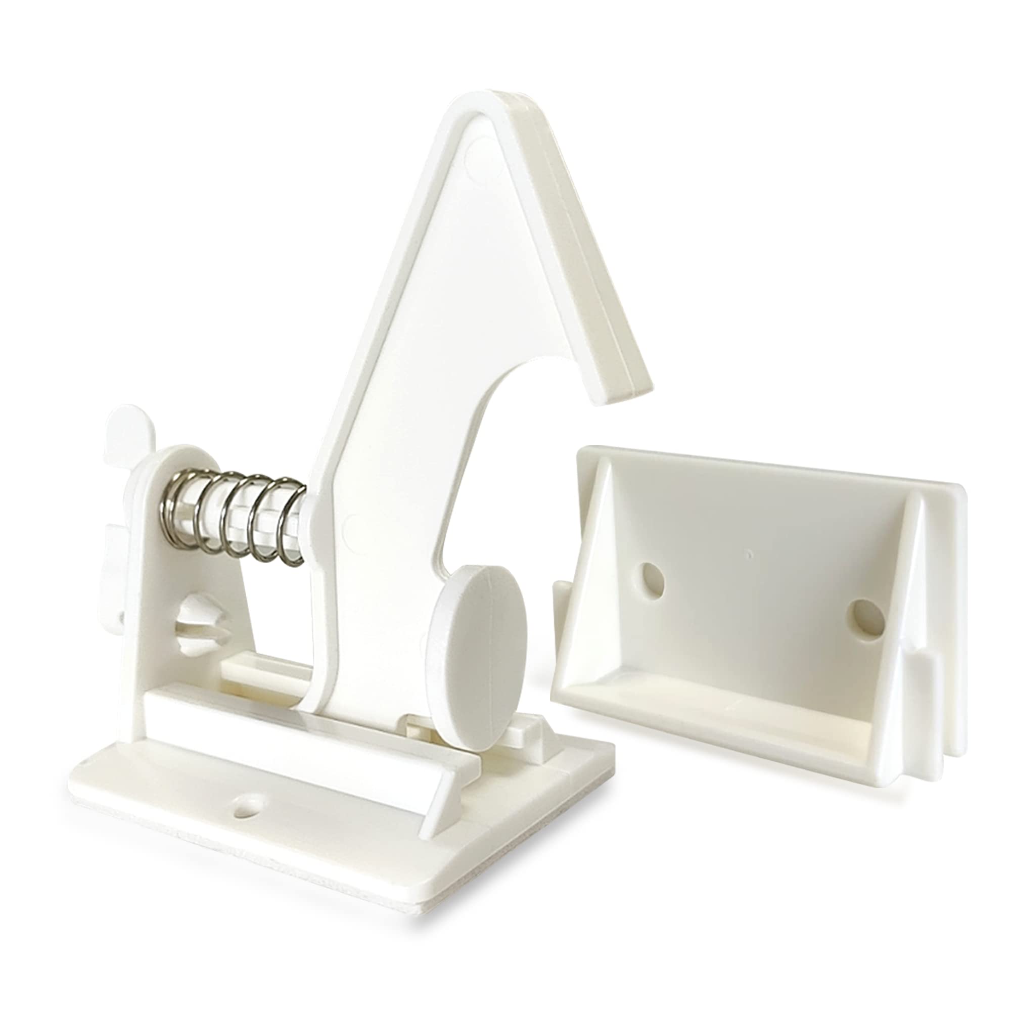 VMAISI 20-pack safety locks designed for playful toddlers in cabinets.