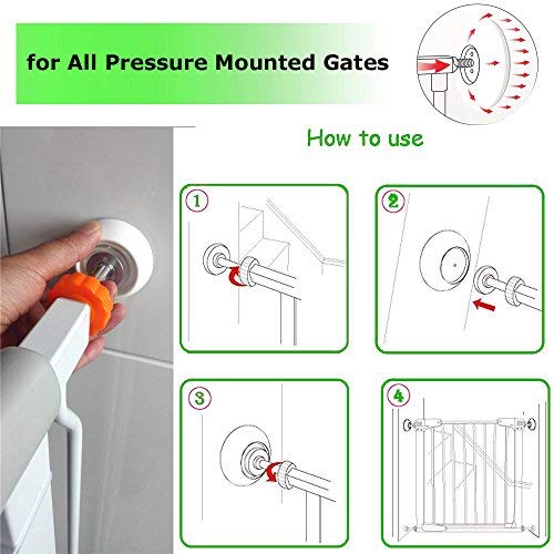 Vmaisi wall cup protector four-pack packaging for easy replacement.