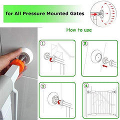 Vmaisi wall cup protector four-pack packaging for easy replacement.