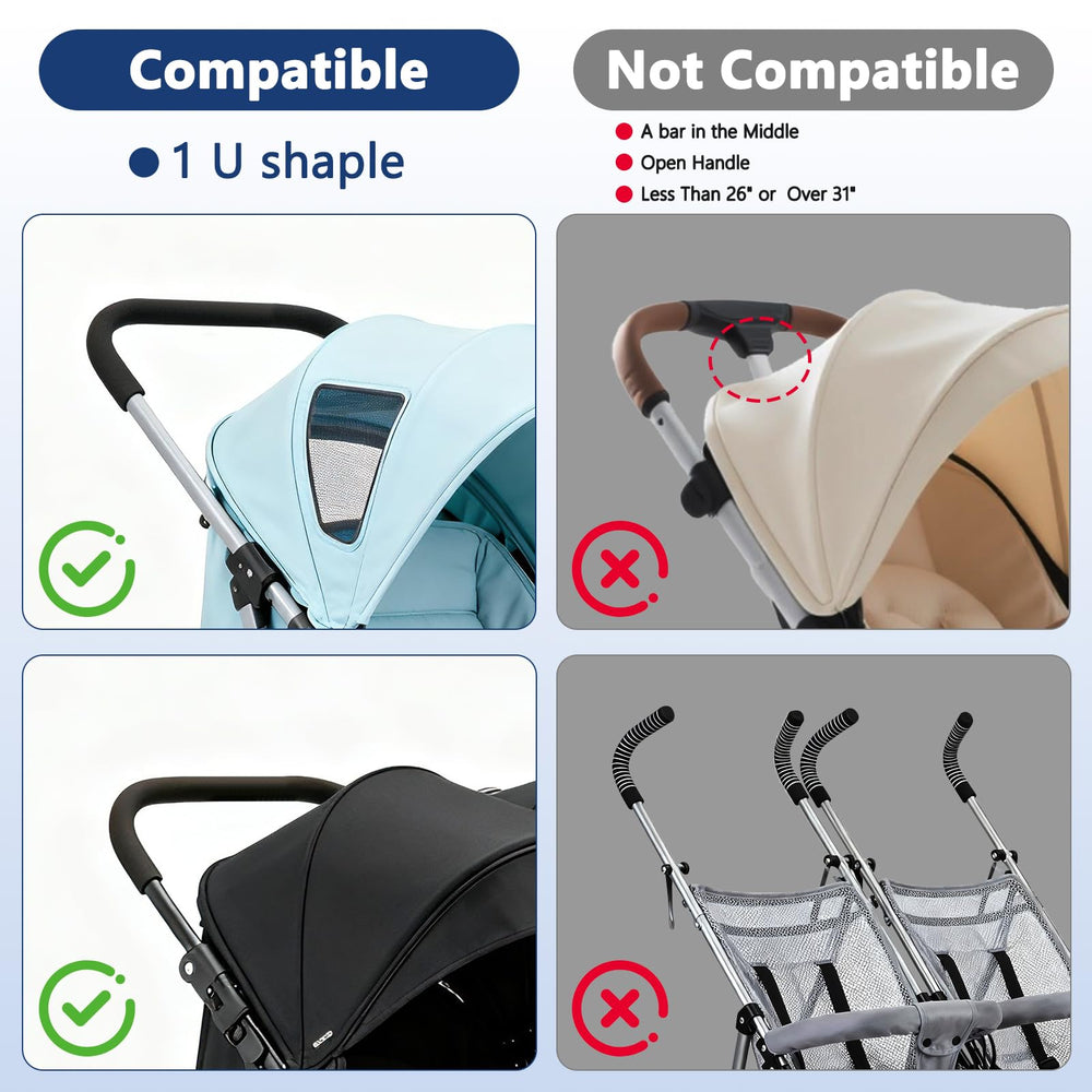 VMEECARL interior layout displaying partitions for diapers, snacks, phone, and keys
