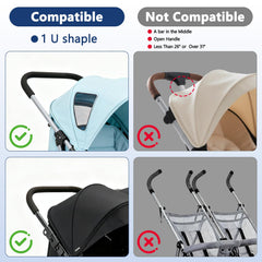 VMEECARL interior layout displaying partitions for diapers, snacks, phone, and keys
