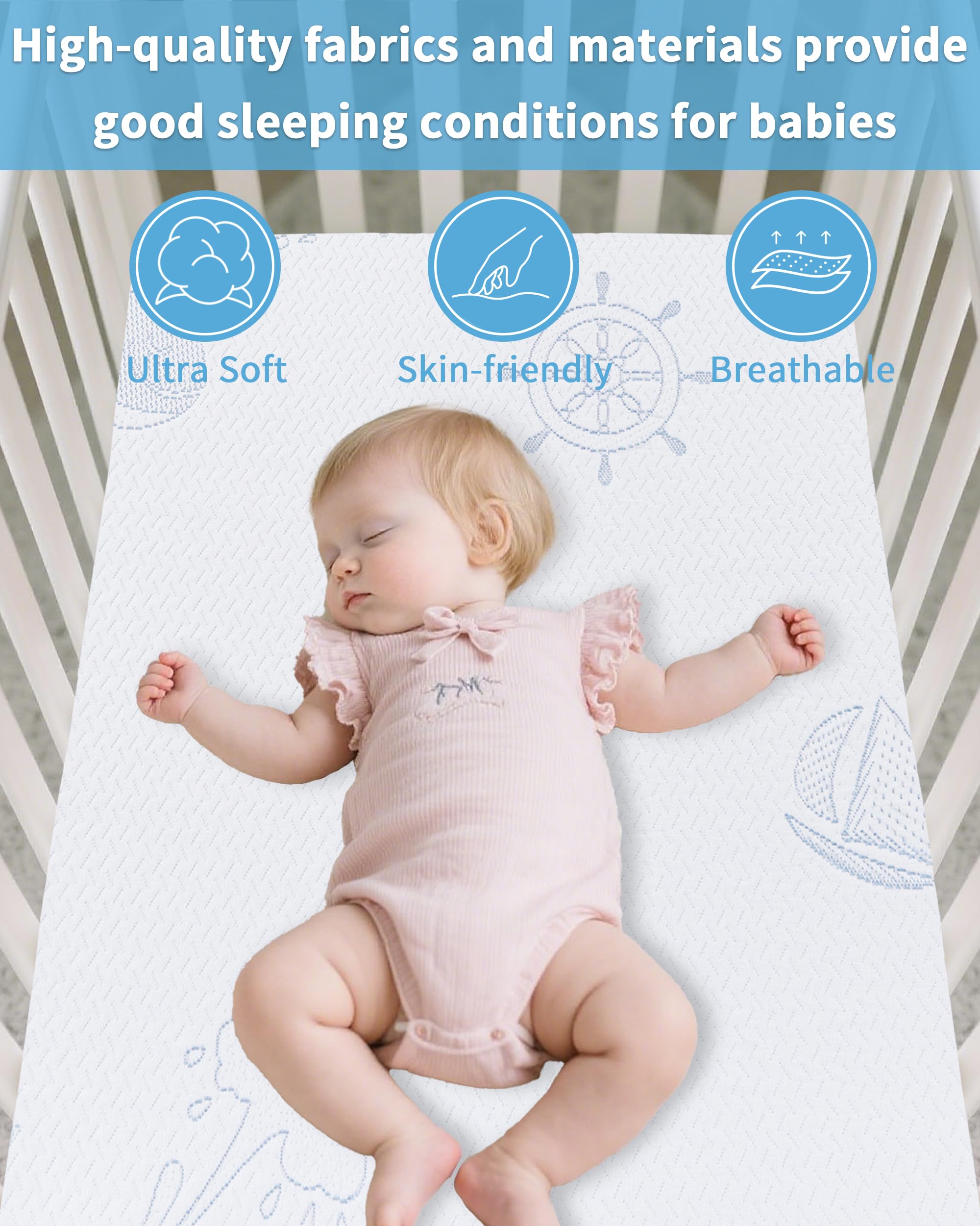 VMFKPNR Pack and Play removable cover keeps baby clean