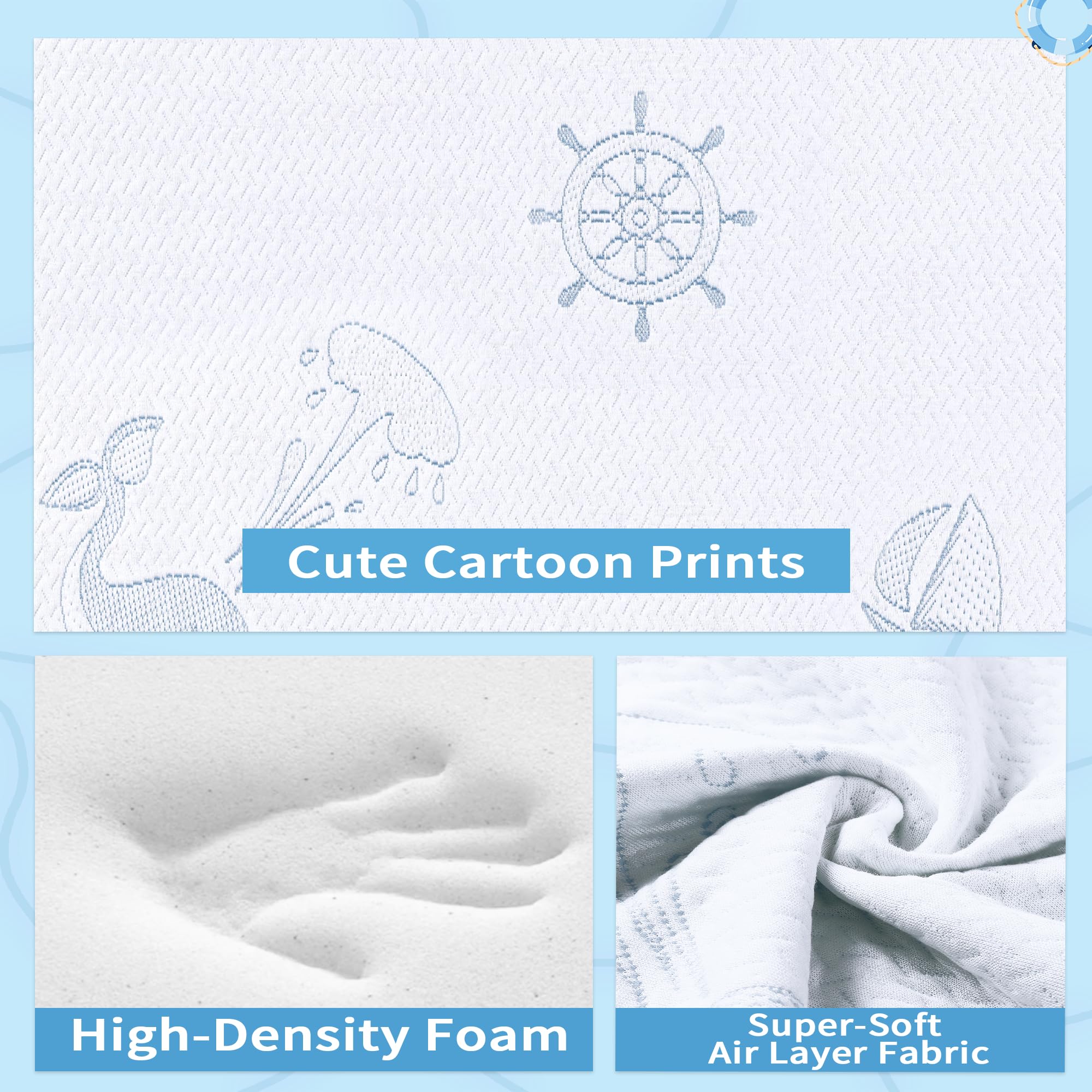 VMFKPNR washable outer cover simplifies routine cleaning.
