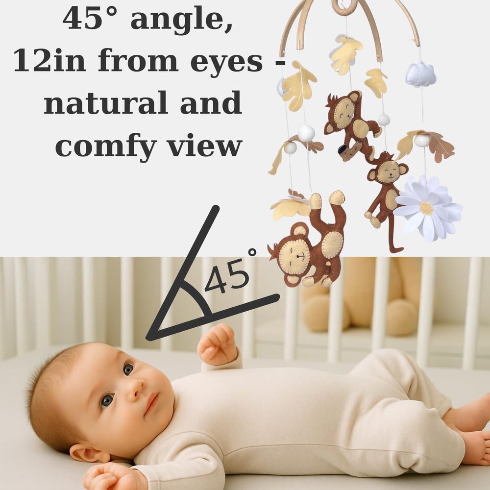 VN3BTOY Beechwood Frame mobile showcases natural, durable construction