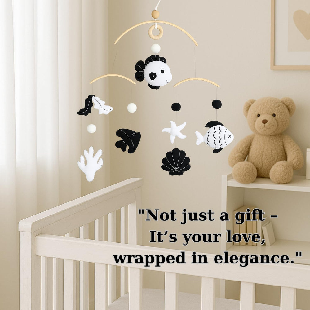VN3BTOY Baby Shower Gift Mobile, ideal for thoughtful nursery gifting.