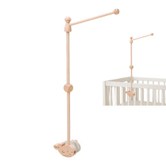 VN3BTOY wooden crib mobile arm beech durability in nursery