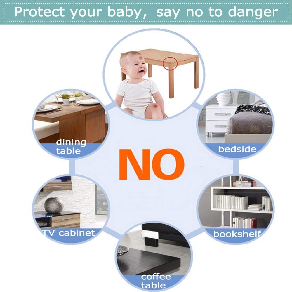 Vobulafy baby proofing corner guards protect play areas as toddlers explore