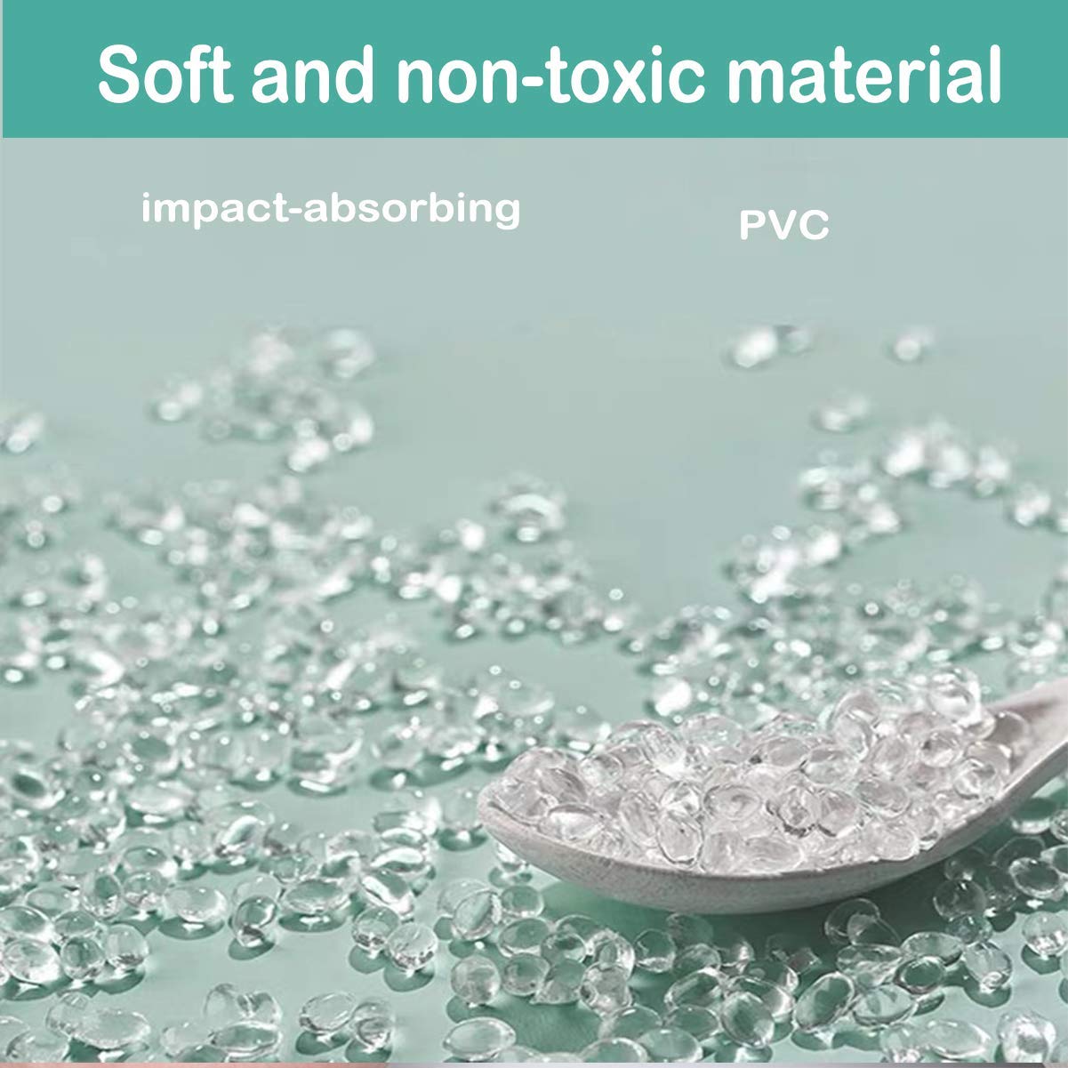 Vobulafy soft pvc corner protector closeup shows gentle durable edge protection