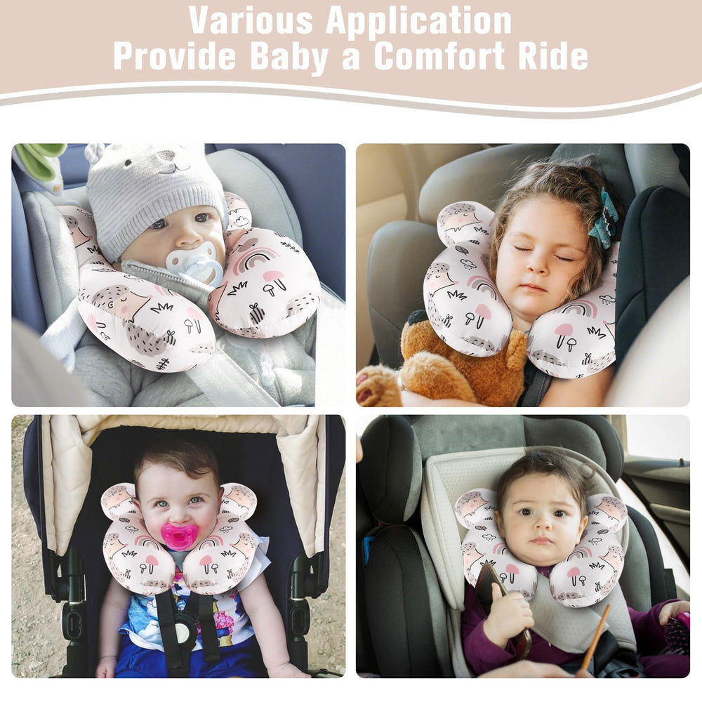 Vocheer Baby Travel Pillow lightweight portable design for easy carrying