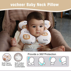 vocheer Baby Travel Pillow upgraded packaging image highlighting gift-ready box