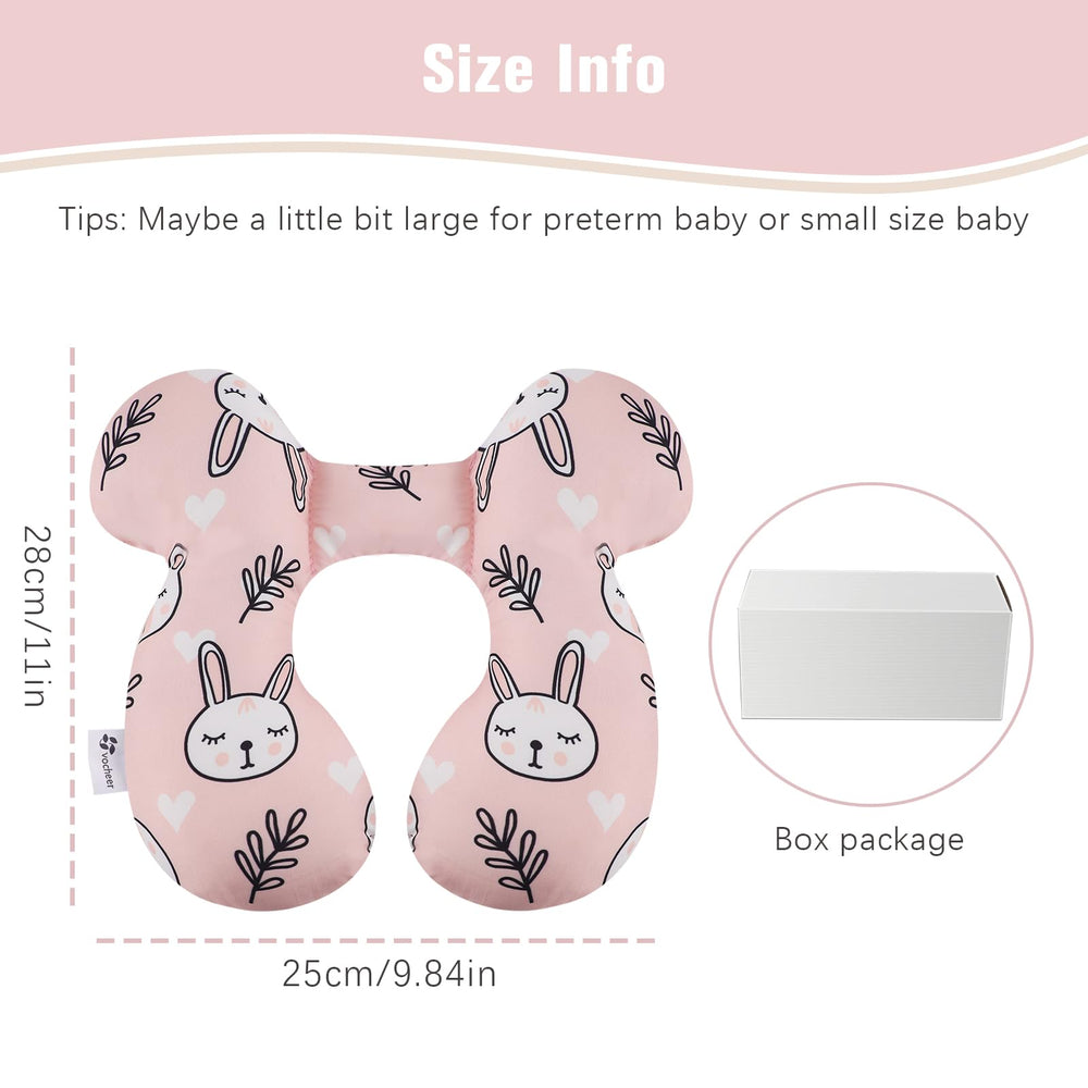 Vocheer pillow white bear design adds cute travel touch