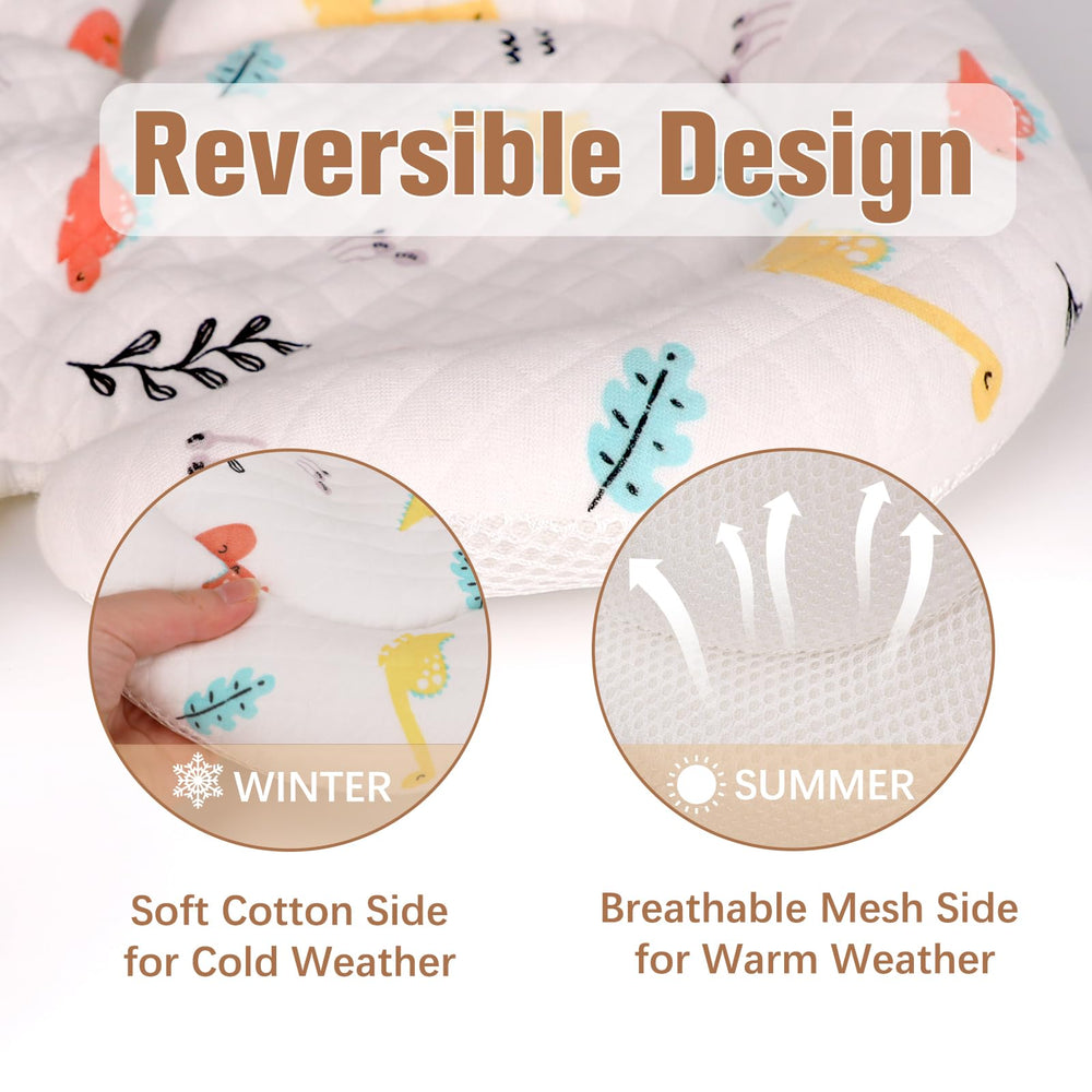 vocheer newborn insert harness protection reduces friction and keeps baby secure
