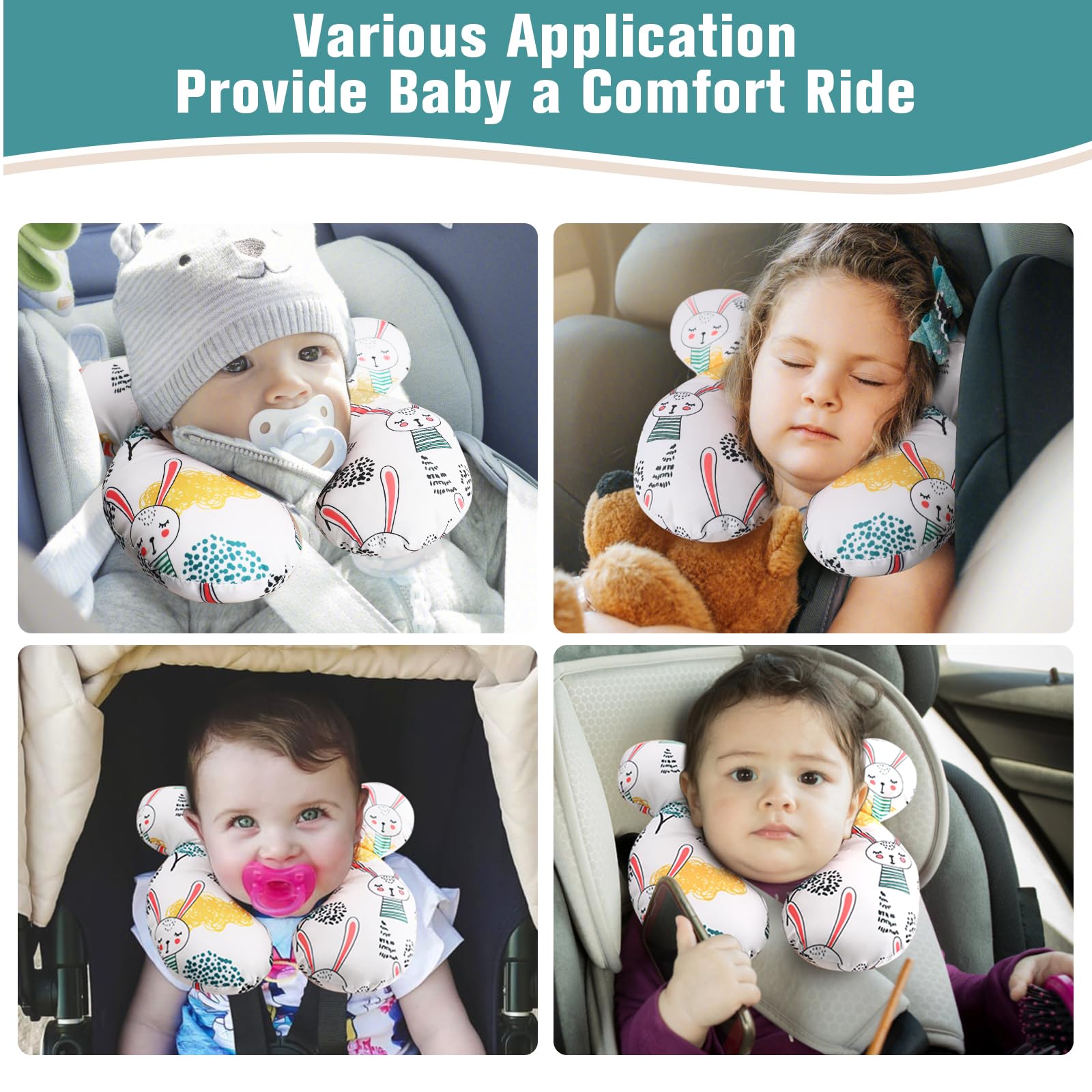 vocheer pillow-machine-washable-soft-fabric stays fresh after trips and everyday use.