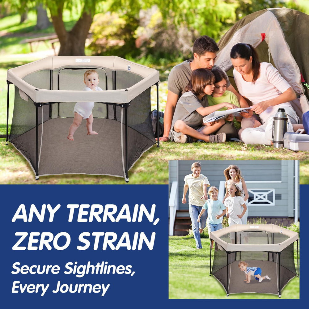 Vodipetko enclosed space keeps babies safely contained