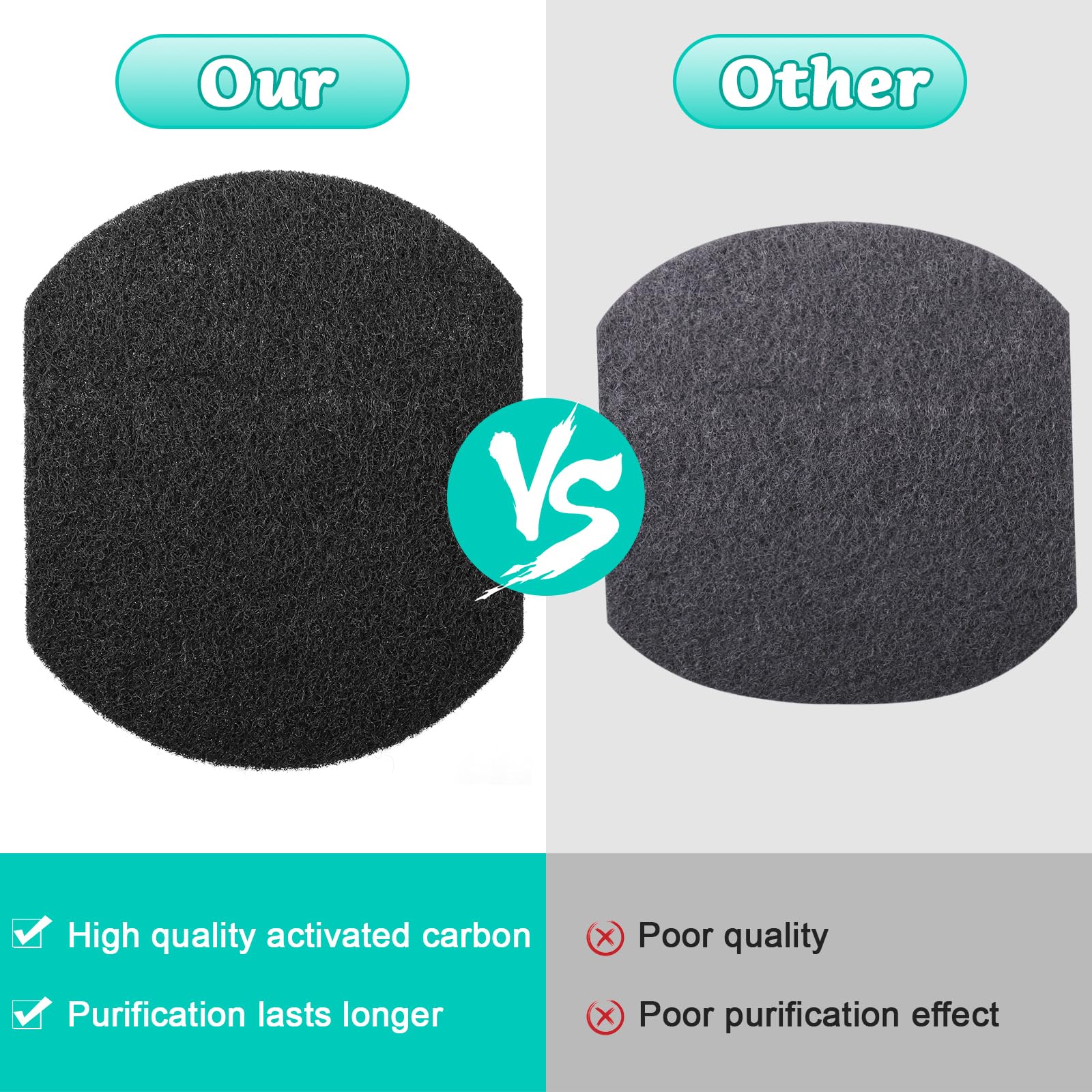 Vodolo non-toxic, safety-tested filter pad supports baby-safe diaper pails