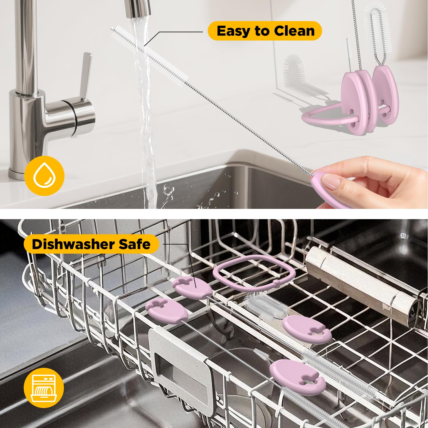 VOGOGE compact kit dries upright or hangs to save space