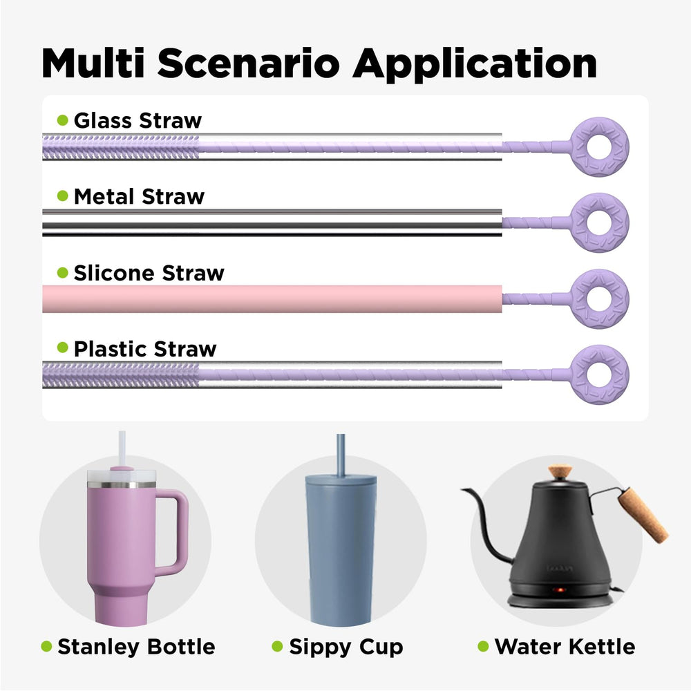 VOGOGE hook-end storage design keeps brushes dry and neatly stored