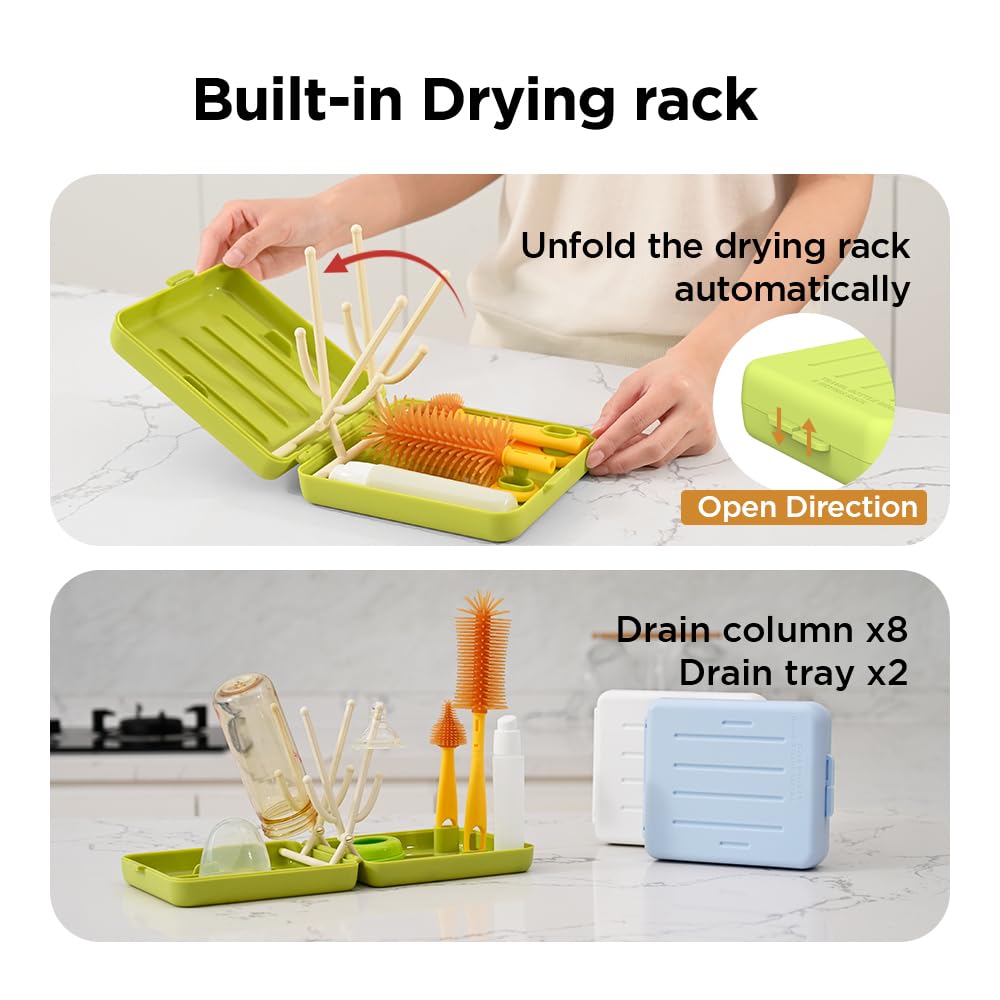 VOGOGE portable drying rack self-opening for travel drying