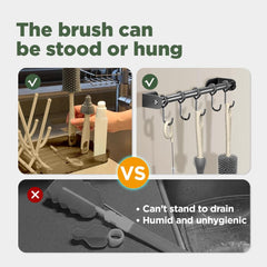 VOGOGE portable drying rack self-opening; convenient air-drying anywhere.