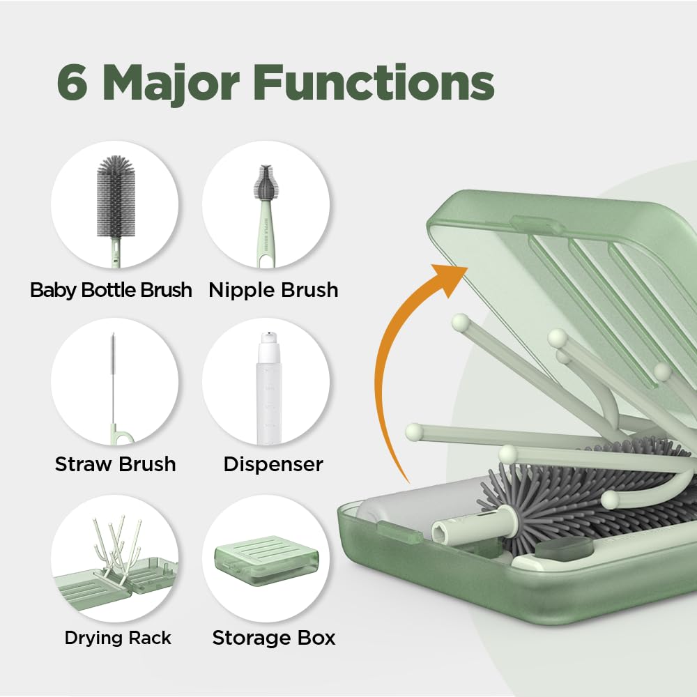 VOGOGE self-opening drying rack demonstrates quick, hygienic air-drying anywhere