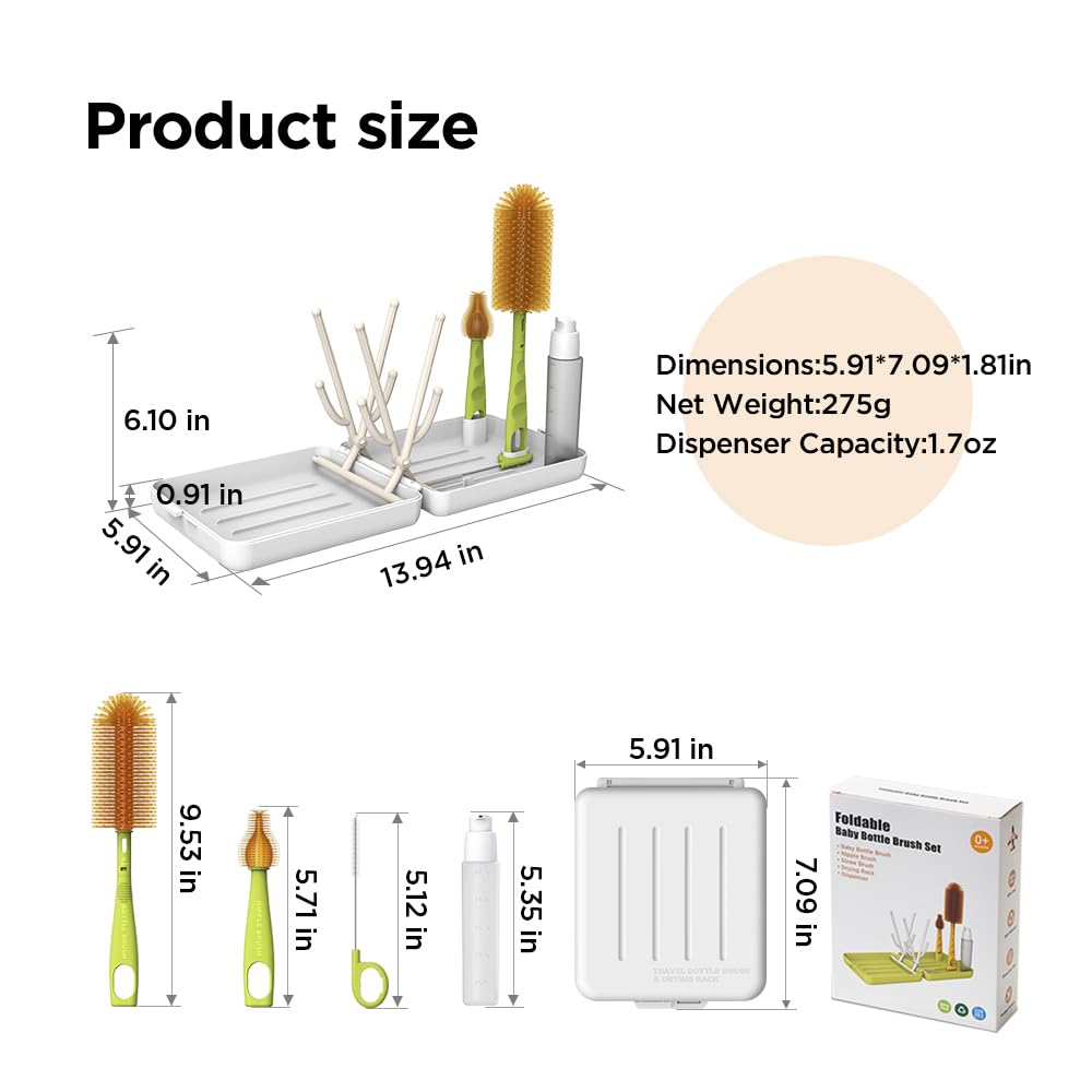 VOGOGE storage case keeps brushes organized and clean between uses