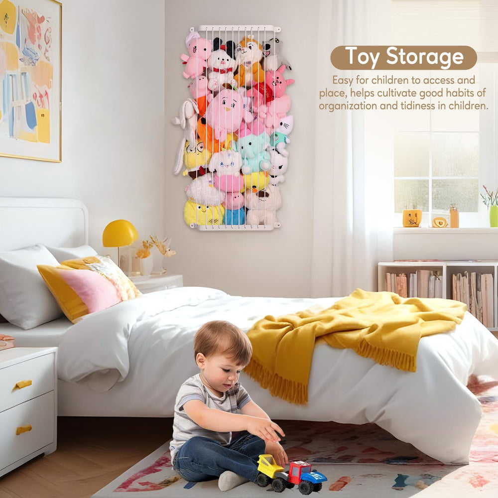 Volepet kids' room organization boosts play space and keeps essentials visible.
