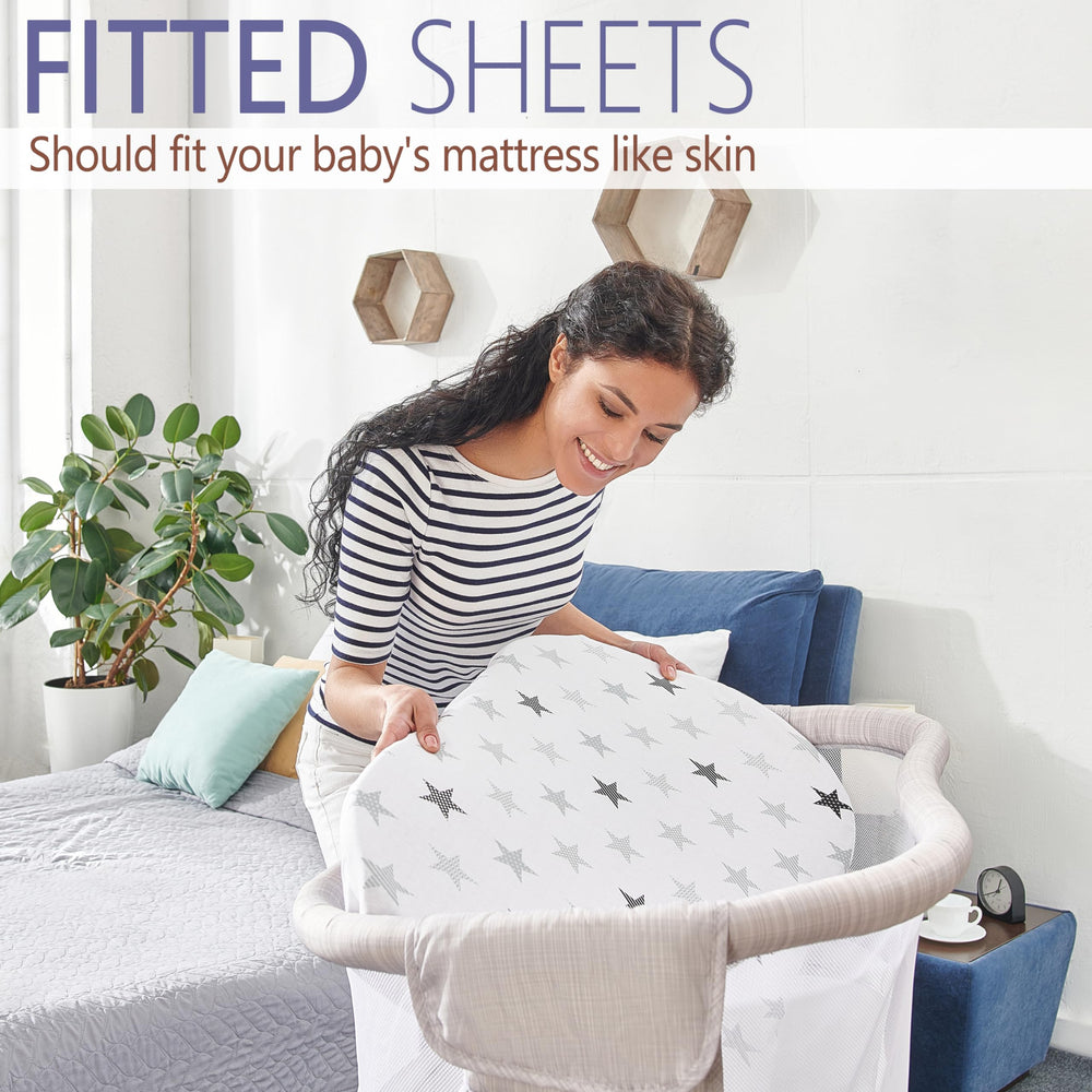 VOLHA & CO soft-breathable jersey sheets, long-lasting color and comfort.