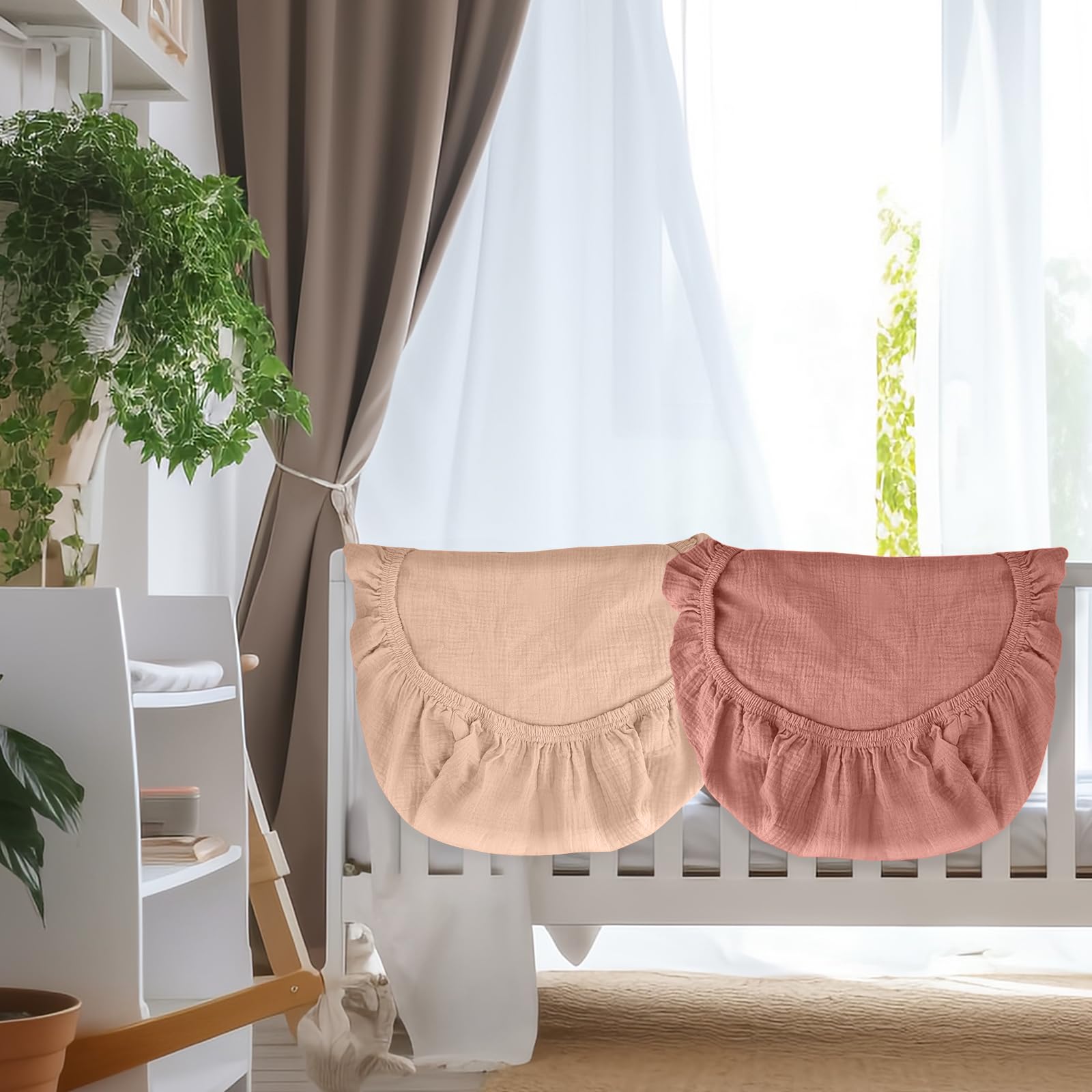 VOMARHUG gender-neutral colors create a calm nursery atmosphere