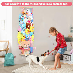 VOMELON adjustable-height toy net from 50 to 78 inches for flexibility