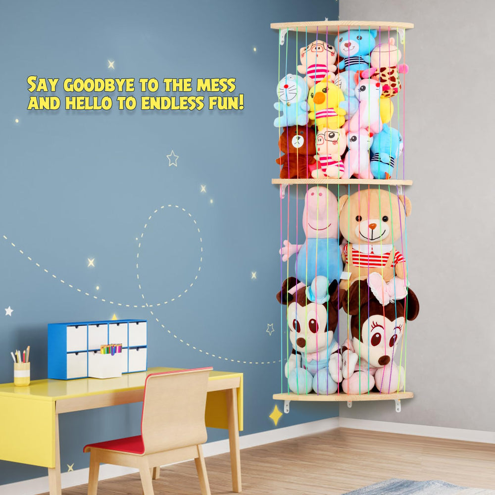 VOMELON nursery toy storage helps declutter and inspires tidy playrooms