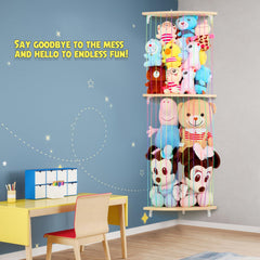 VOMELON nursery toy storage helps declutter and inspires tidy playrooms