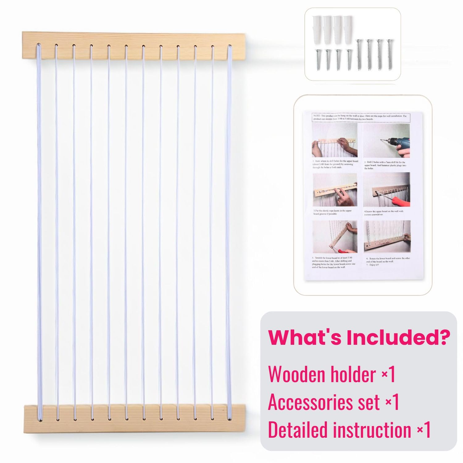VOMELON safety durable materials wooden frame conveys sturdy design.