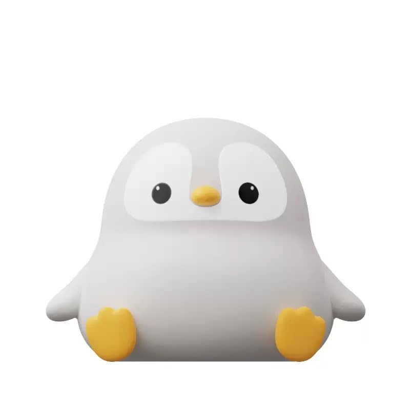 VoMii Penguin Night Light 20-minute timer supports scheduled auto-off.