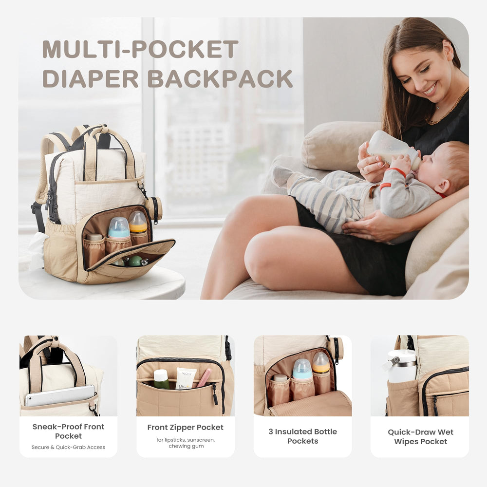 VONAL Khiki stroller straps enable hands-free outings with baby