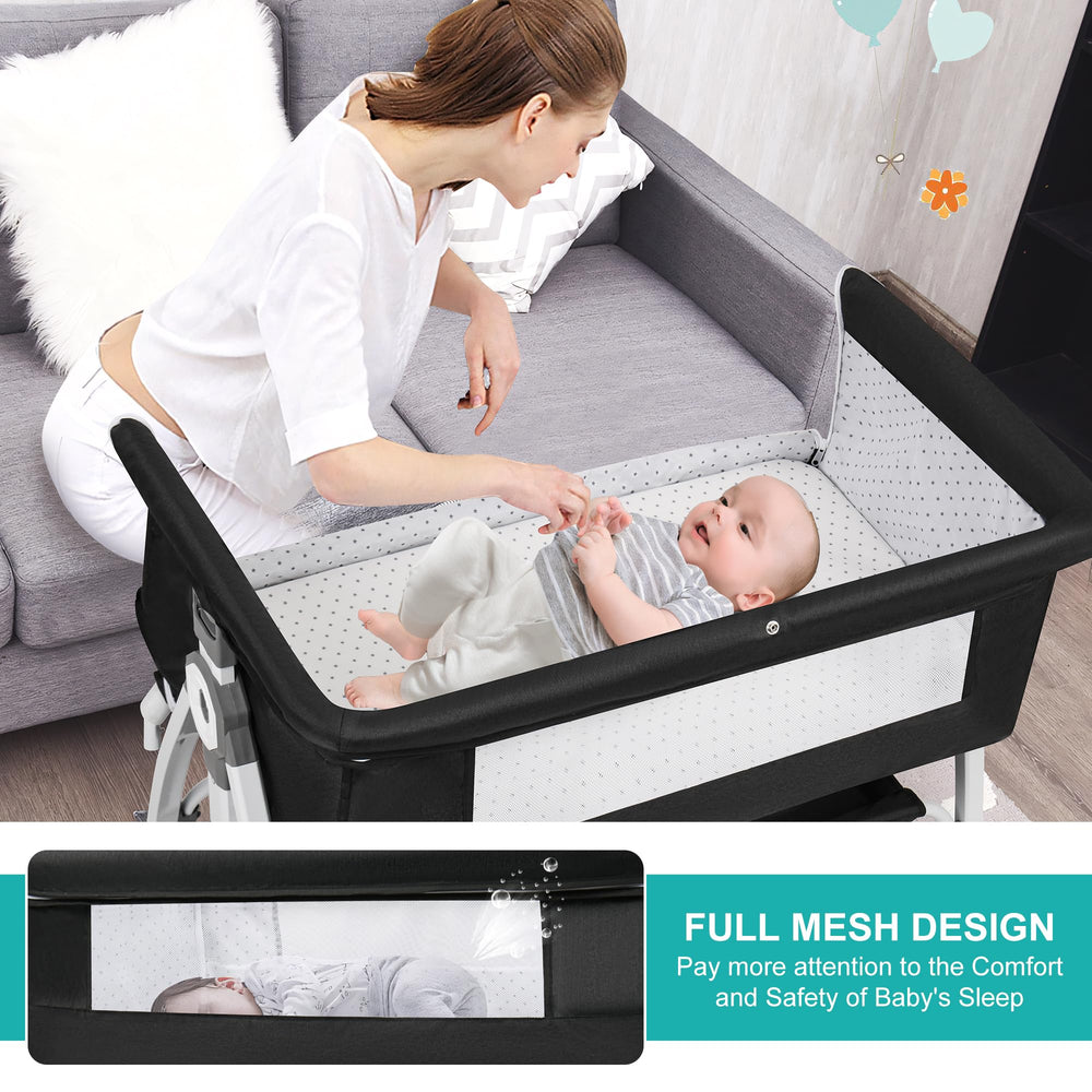 VOOI 3-in-1 mode demonstrates versatile standalone and bedside cradle use