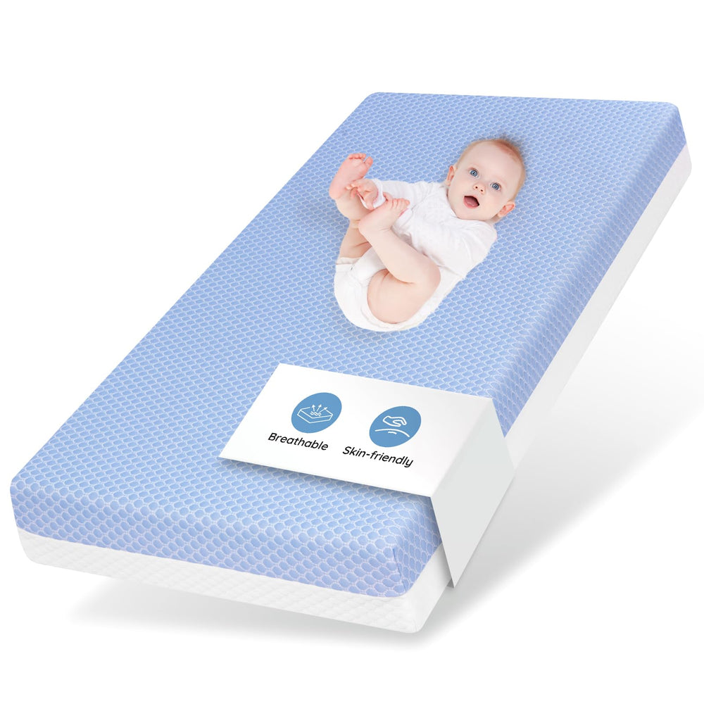 voomf crib mattress removable cover for easy cleaning and fresh sleep space