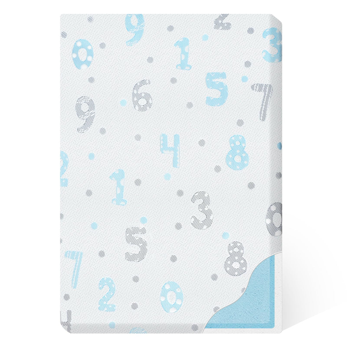 voomf pack-n-play mattress cover closeup highlighting breathable fabric for baby comfort