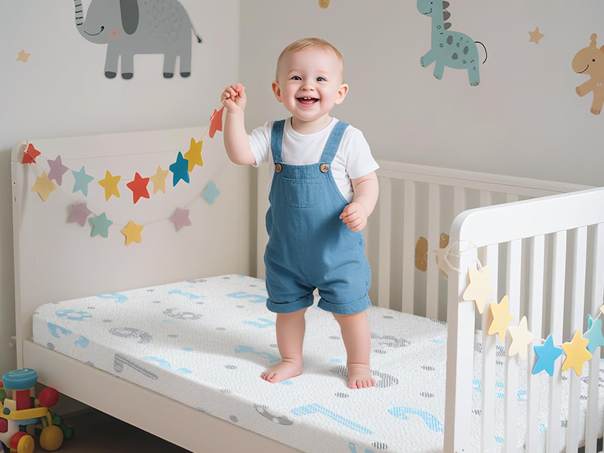 voomf pack-n-play dual-sided supports growing babies from infant to toddler